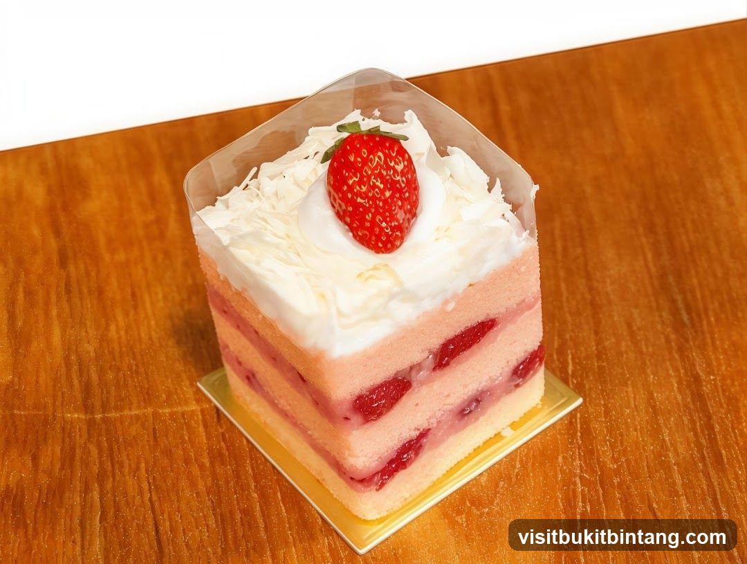 Strawberry Shortcake Slice