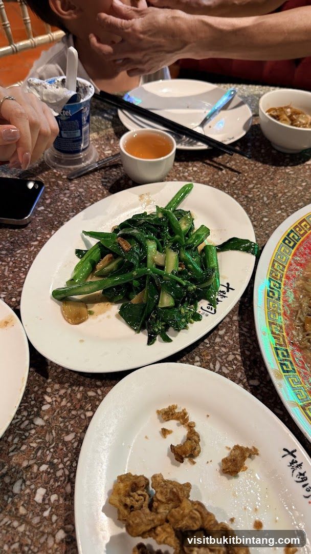 Table with Chinese Food