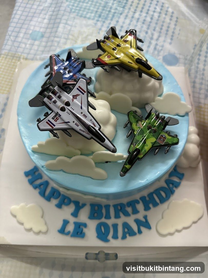 Airplane Birthday Cake