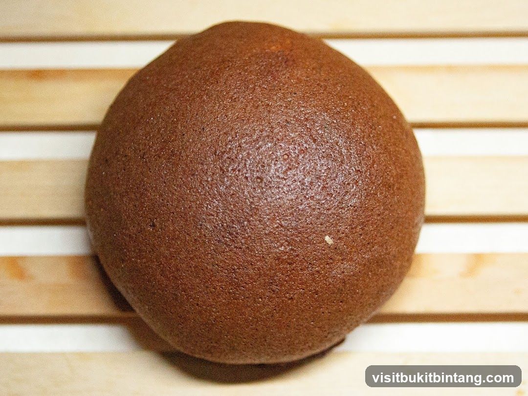 Close-up of a Chocolate Bun