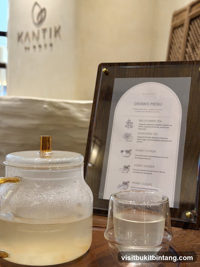 KANTIK DRINKS MENU