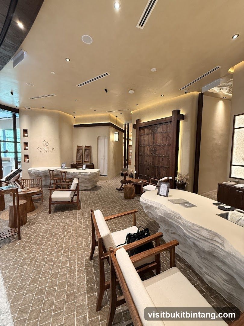 Interior of a spa or wellness center