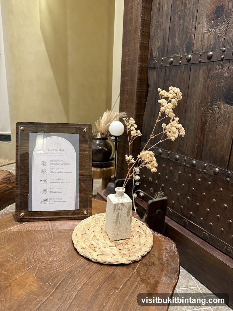 DRINKS MENU