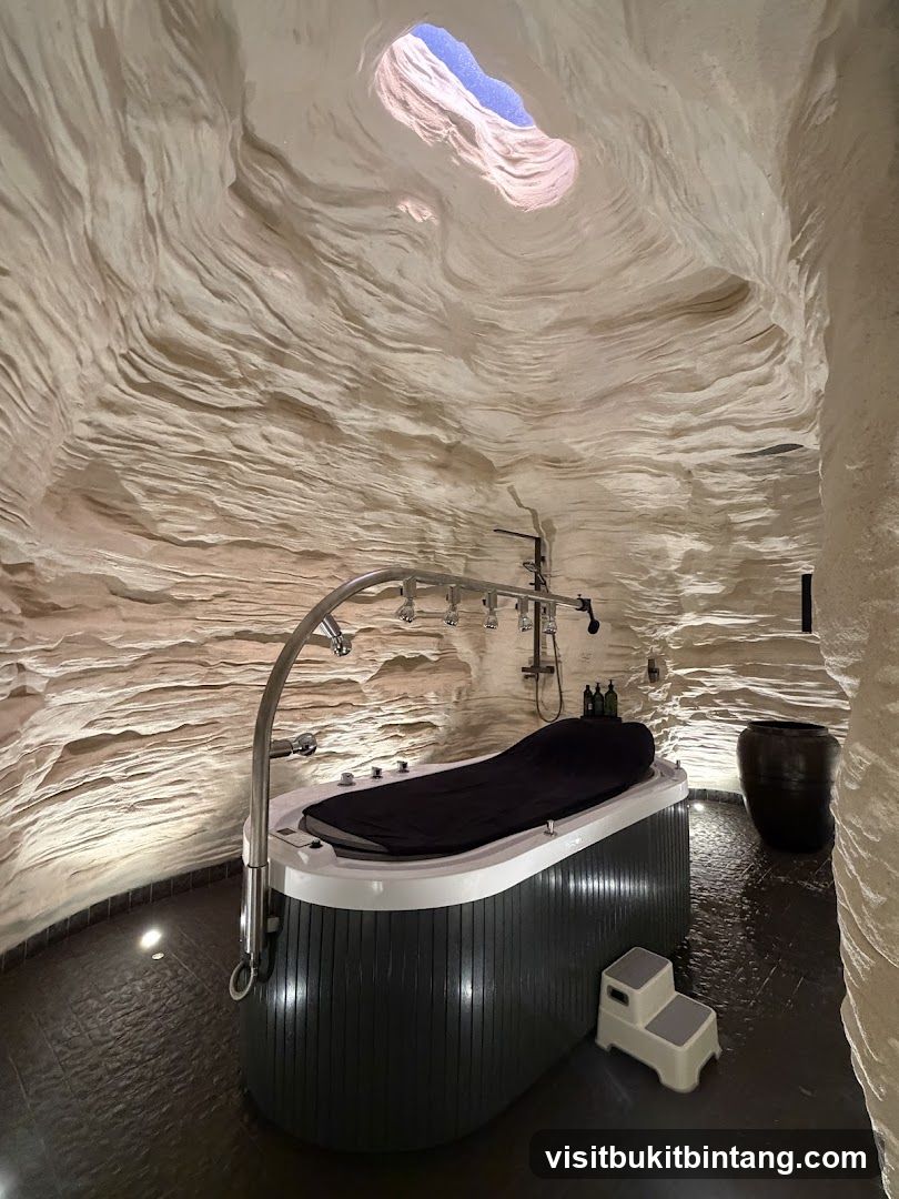 Spa Room with Bathtub