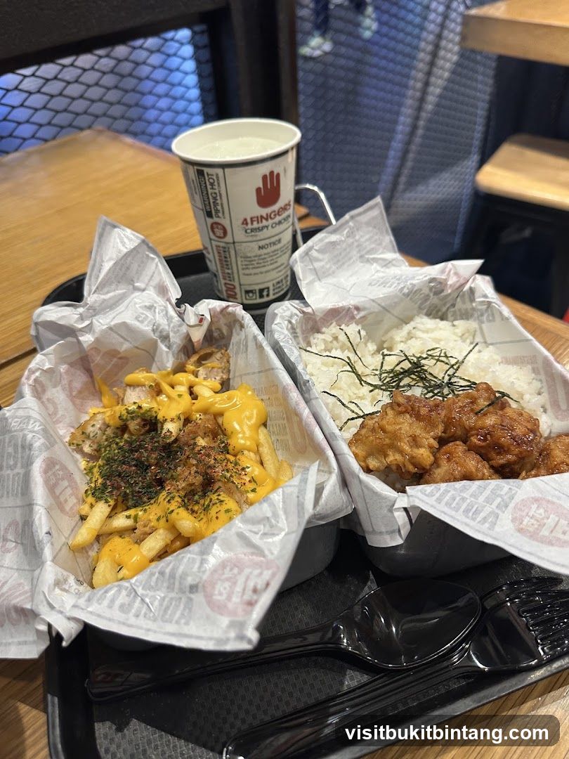 Crispy Chicken and Fries