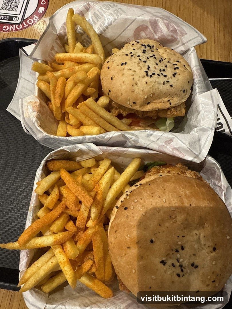 Burgers and Fries