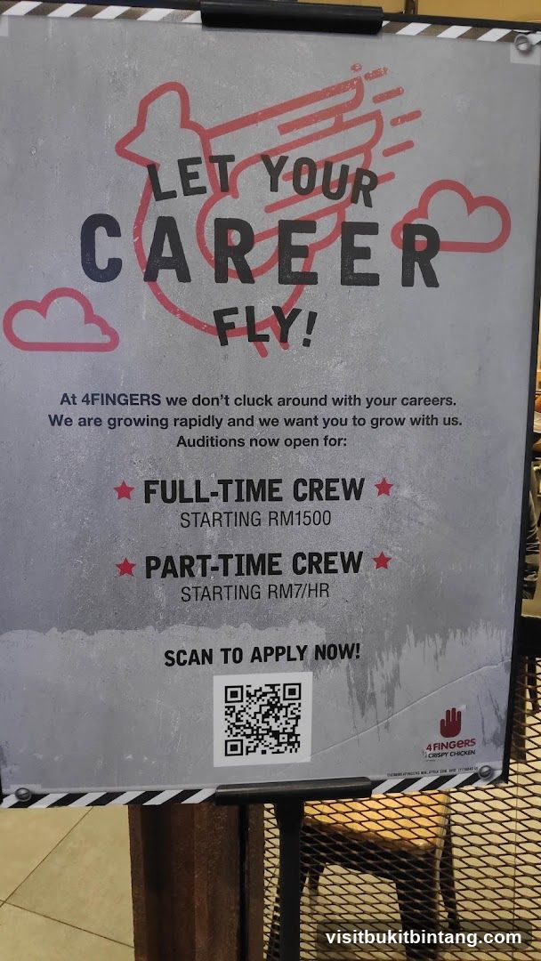 4FINGERS Career Advertisement