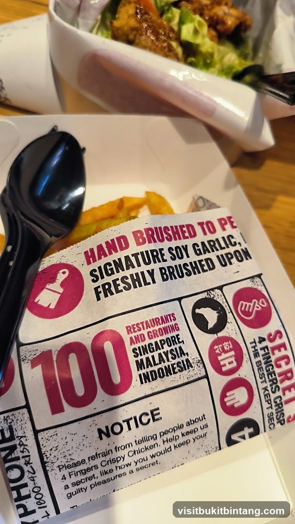 Food packaging with branding
