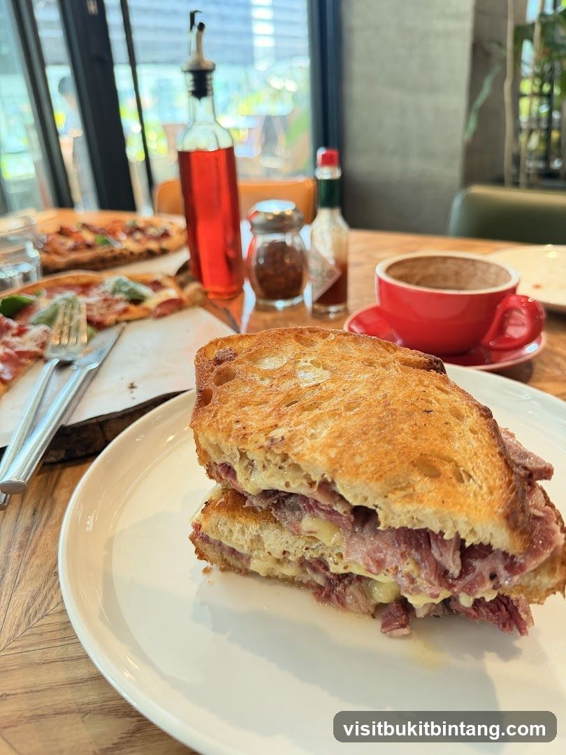 Sandwich and Pizza
