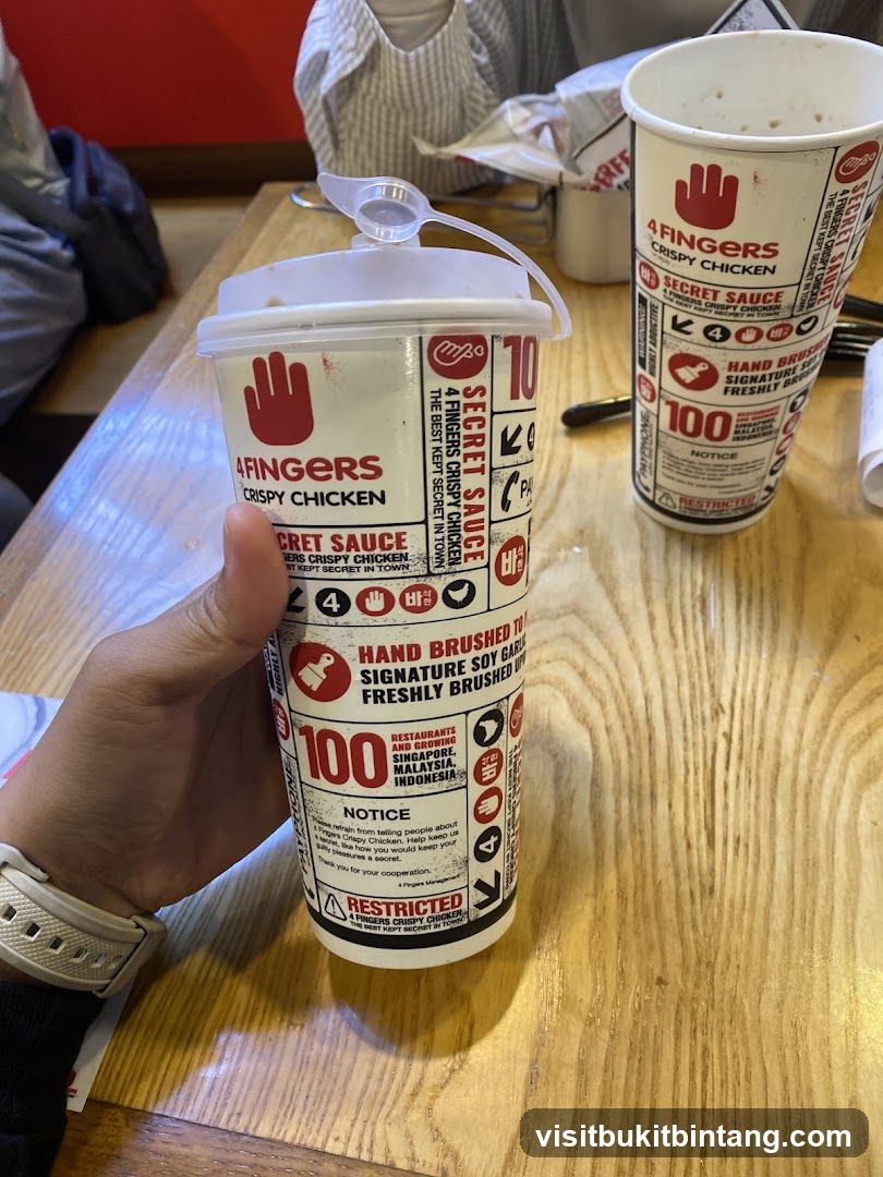 4 Fingers Crispy Chicken Cups