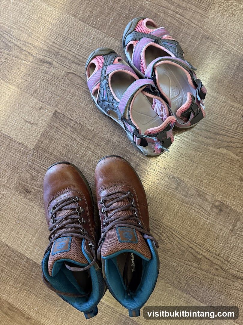 Children's Sandals and Hiking Boots