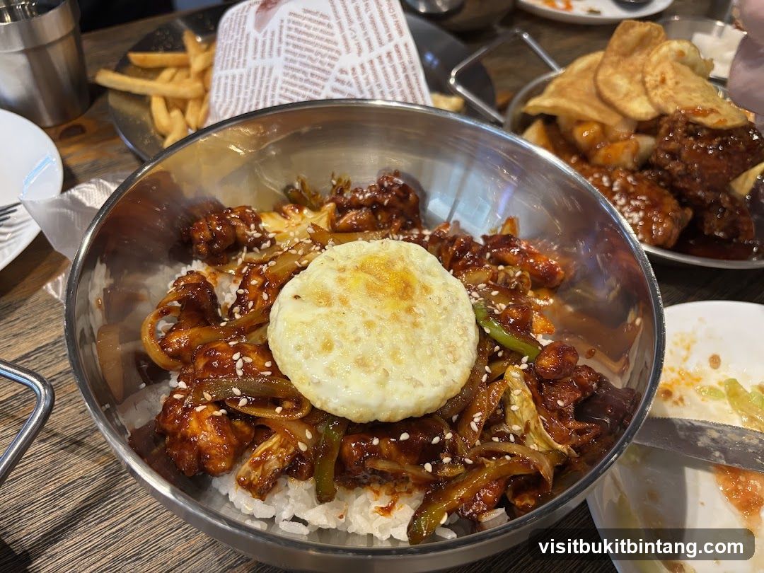 Korean Fried Chicken Bowl