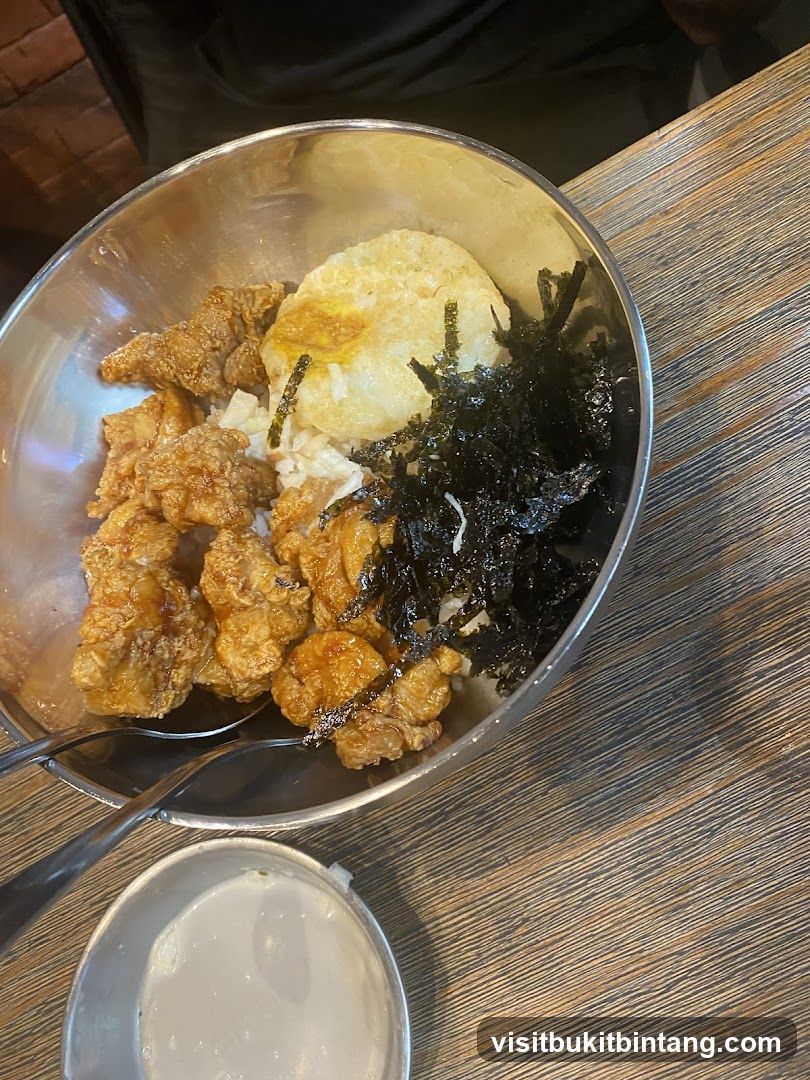 Fried Chicken Rice Bowl