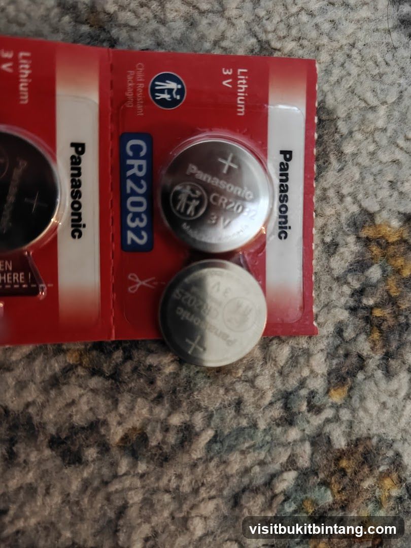 Panasonic CR2032 Lithium Batteries