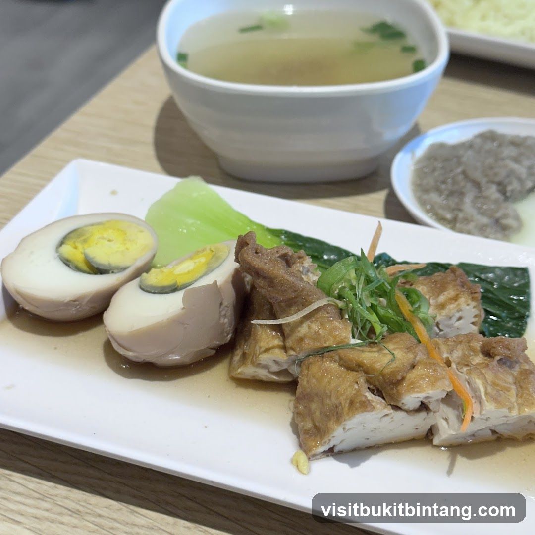 Braised Tofu and Eggs with Bok Choy