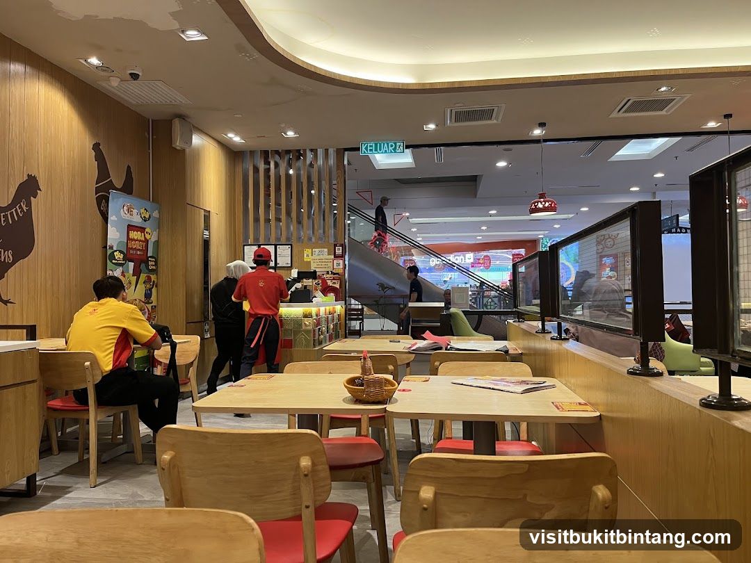 Restaurant Interior with Dining Tables