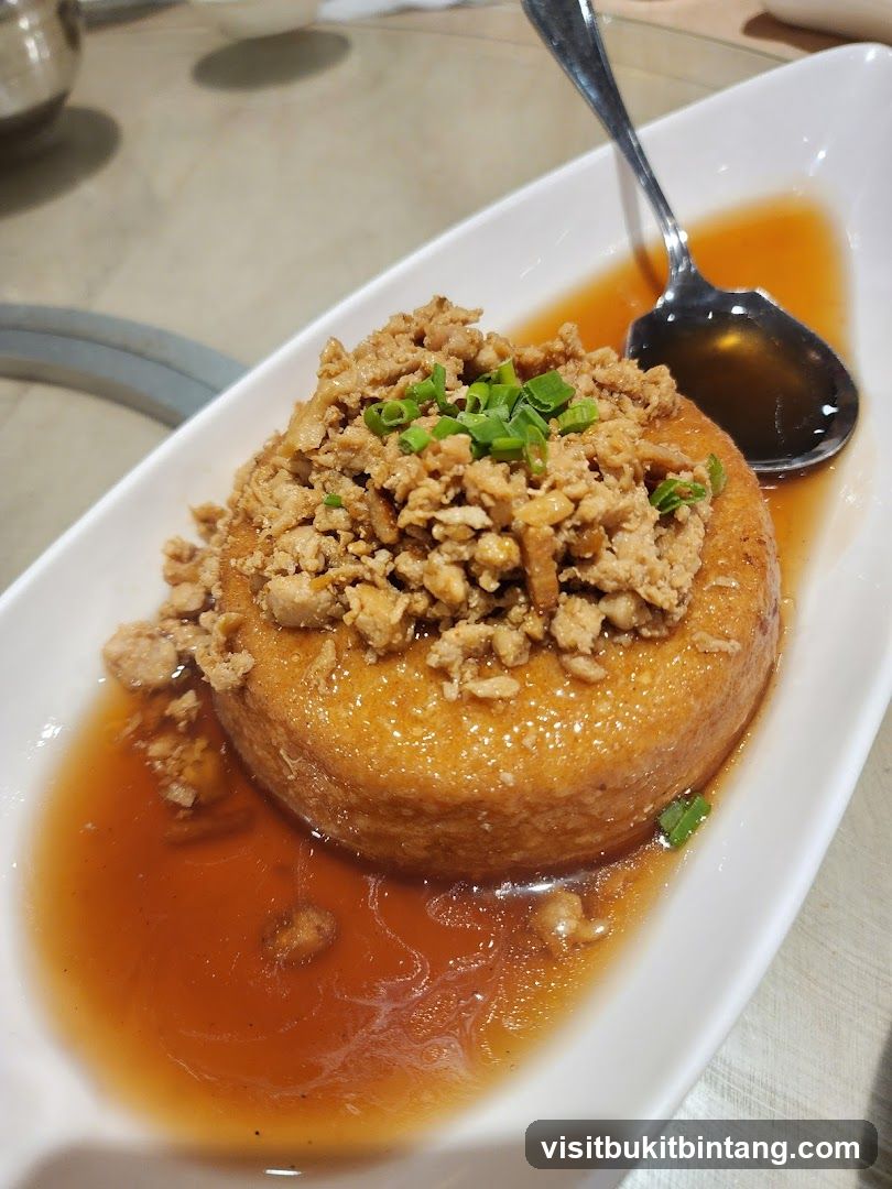 Braised Tofu with Minced Meat