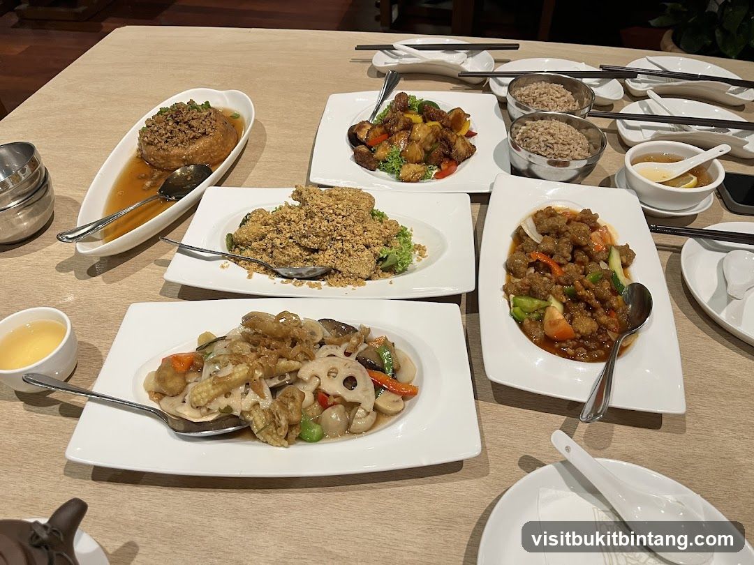 Chinese Food Spread