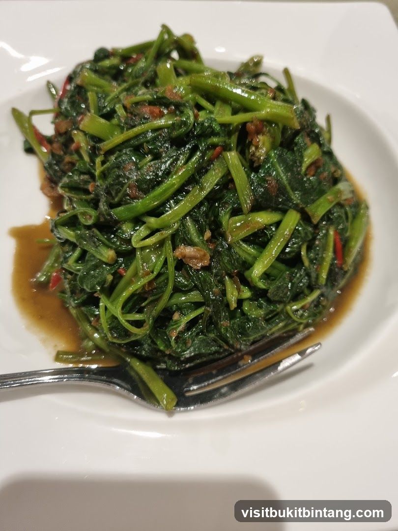 Stir-fried Water Spinach