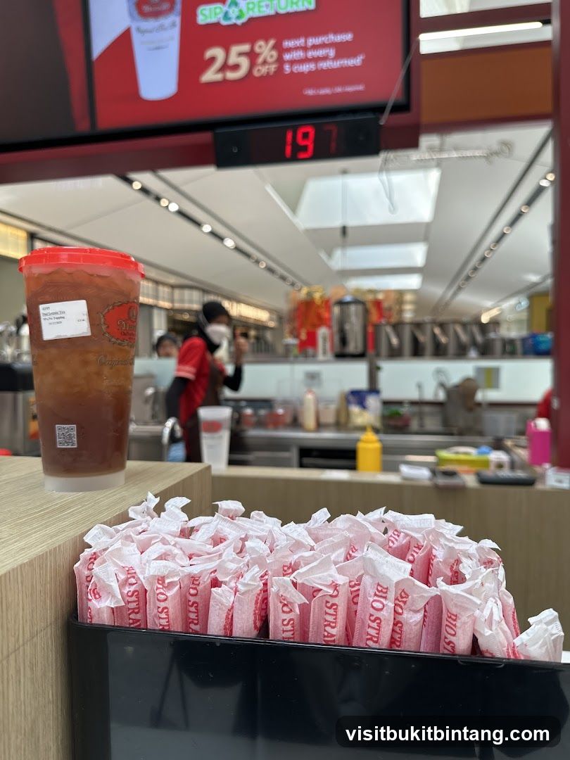 Beverage Shop Counter