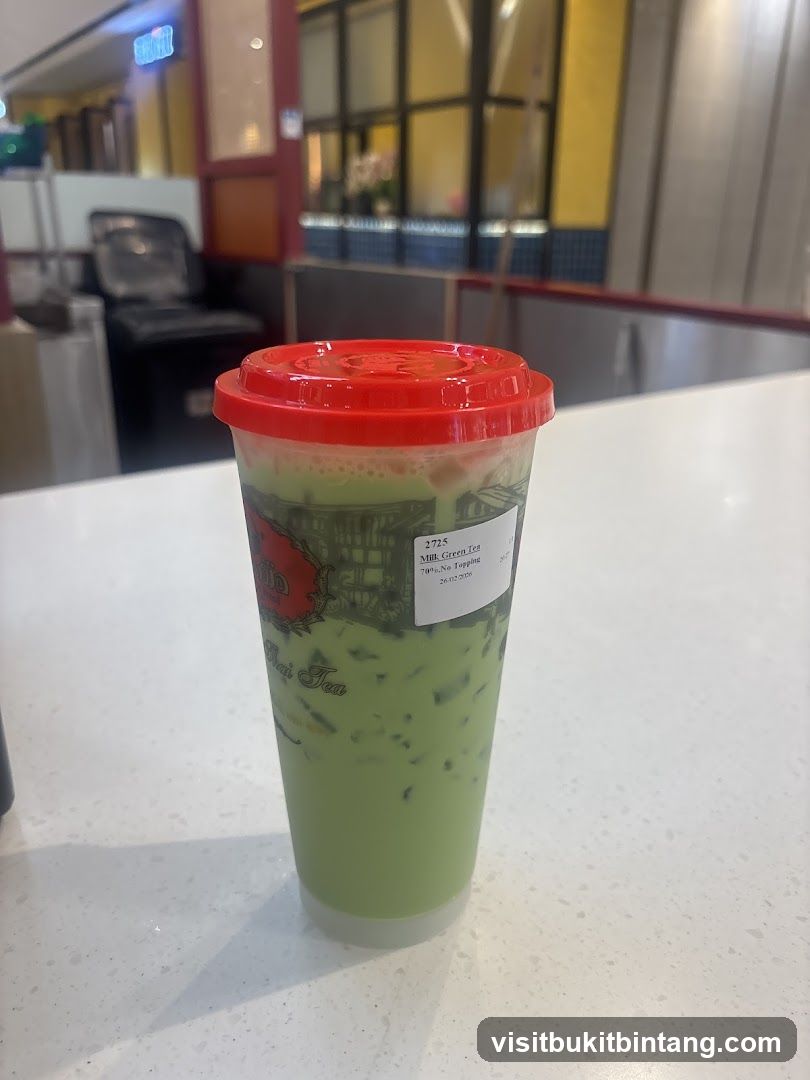 Milk Green Tea
