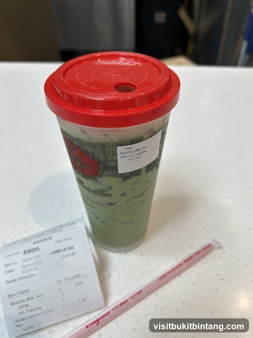 Matcha Milk Tea