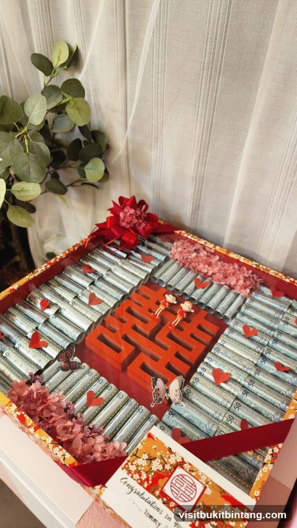 Wedding Gift Box with Money