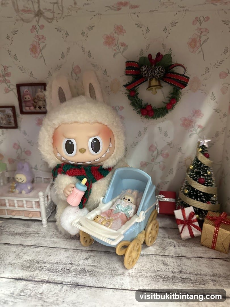 Christmas Dollhouse Scene