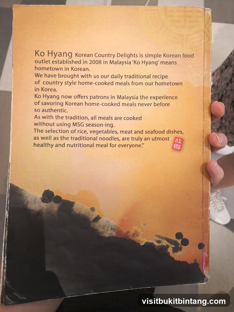 Ko Hyang Korean Country Delights