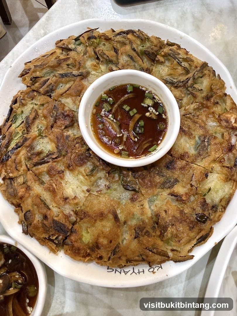 Korean Pancake with Dipping Sauce