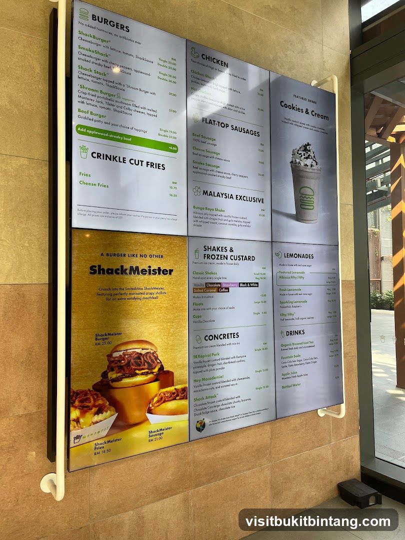 Shake Shack Menu