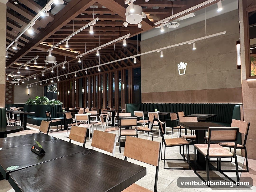 Restaurant Interior with Modern Seating