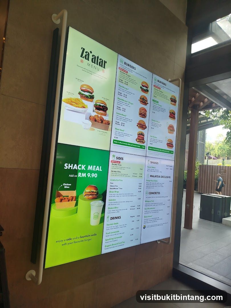 Za'atar Menu