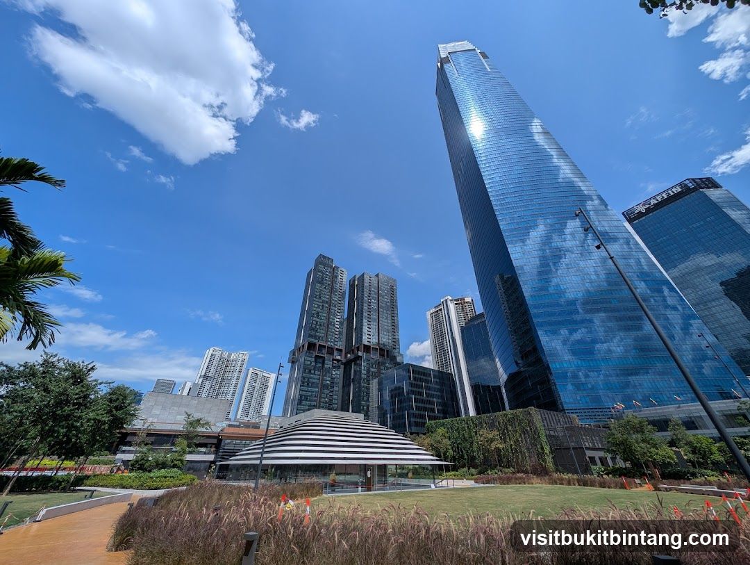 Modern Cityscape with Green Spaces