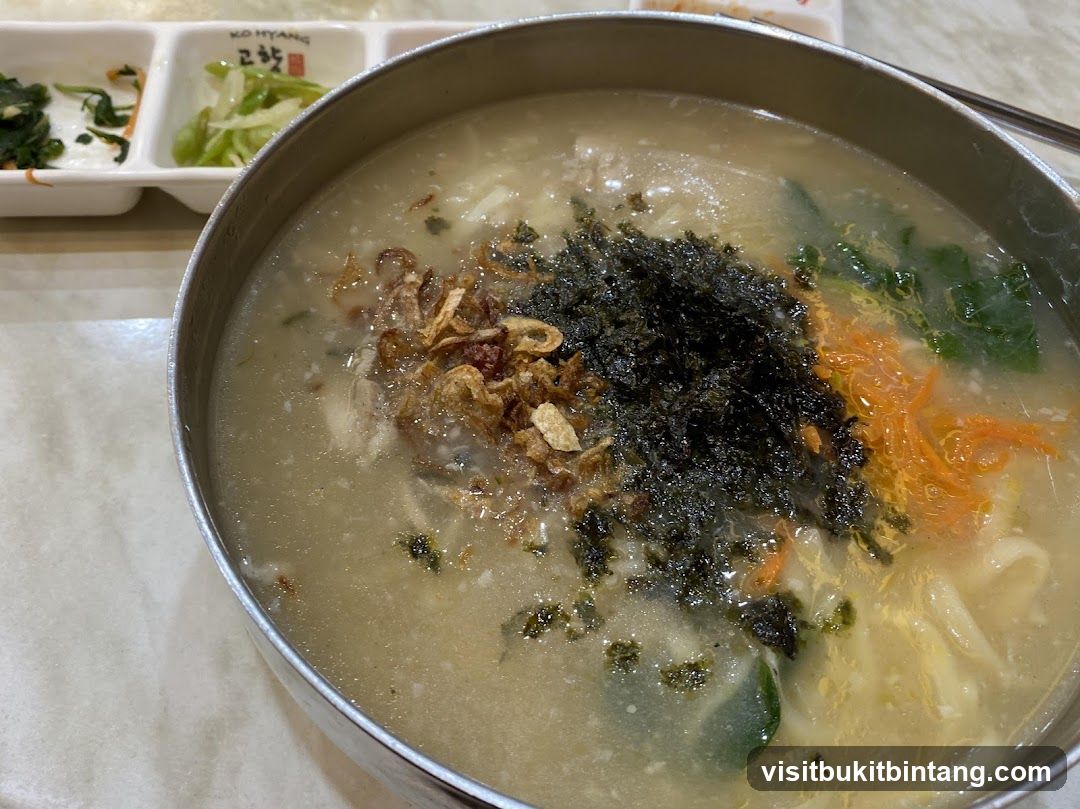 Korean Noodle Soup