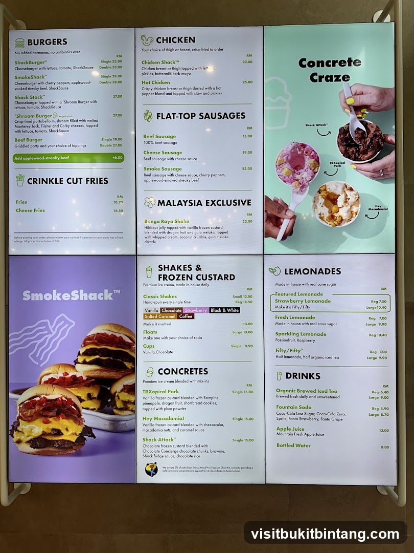 SmokeShack Menu