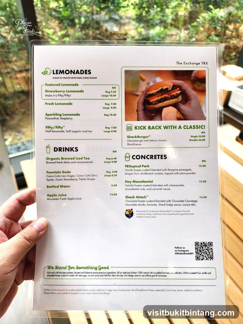 The Exchange TRX Menu