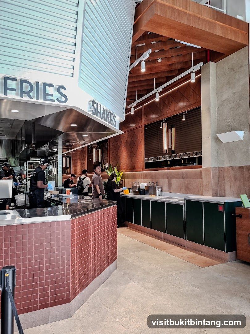 Restaurant Interior with Menu Signs