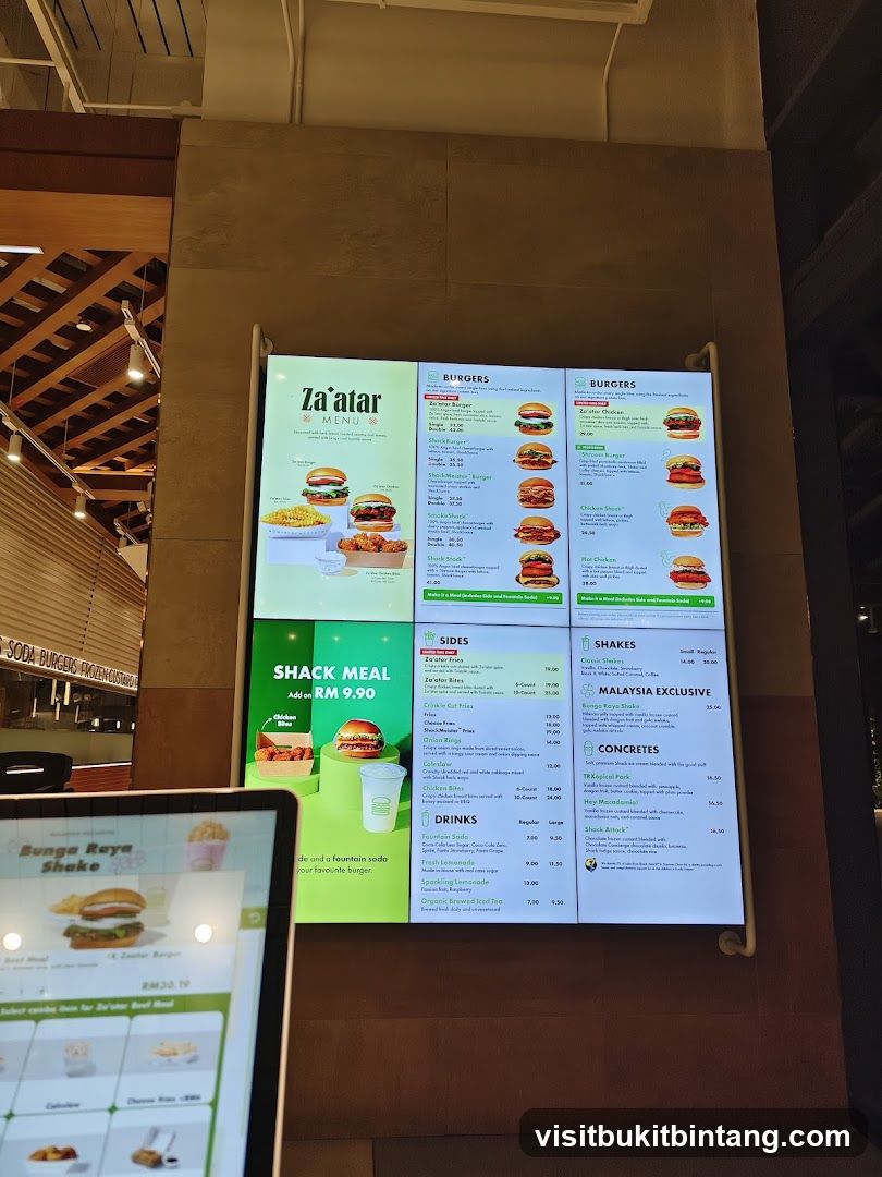 Za'atar Menu