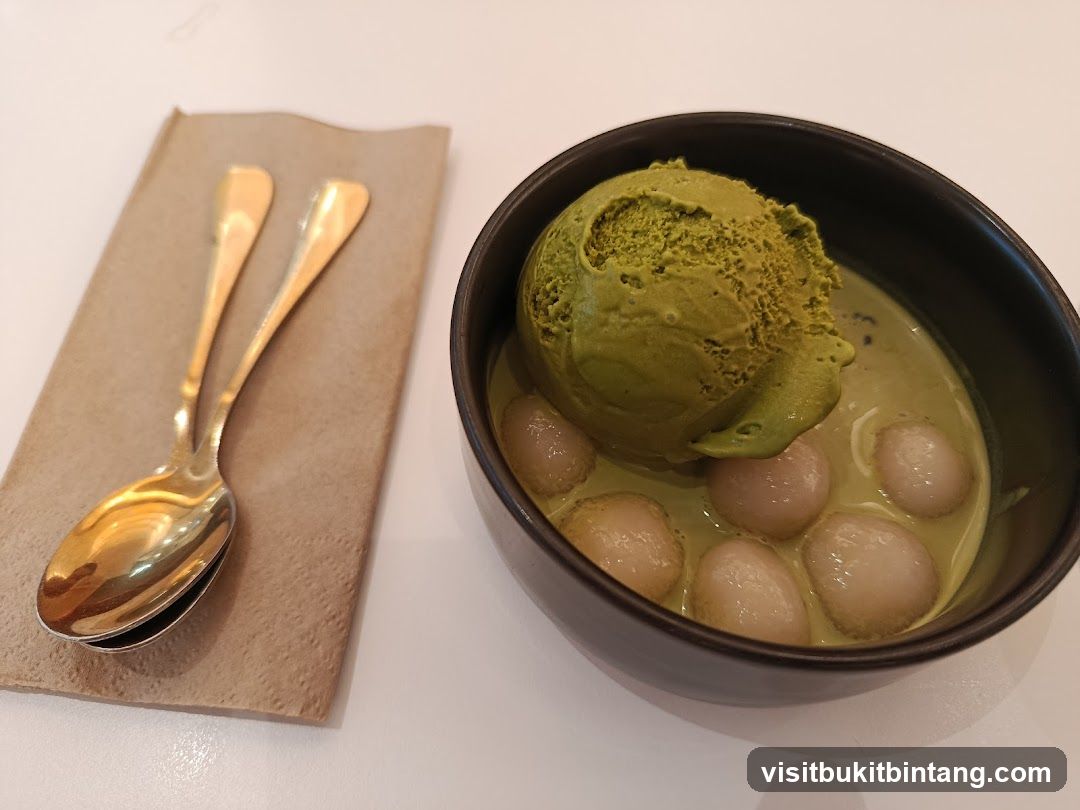 Matcha Ice Cream Dessert