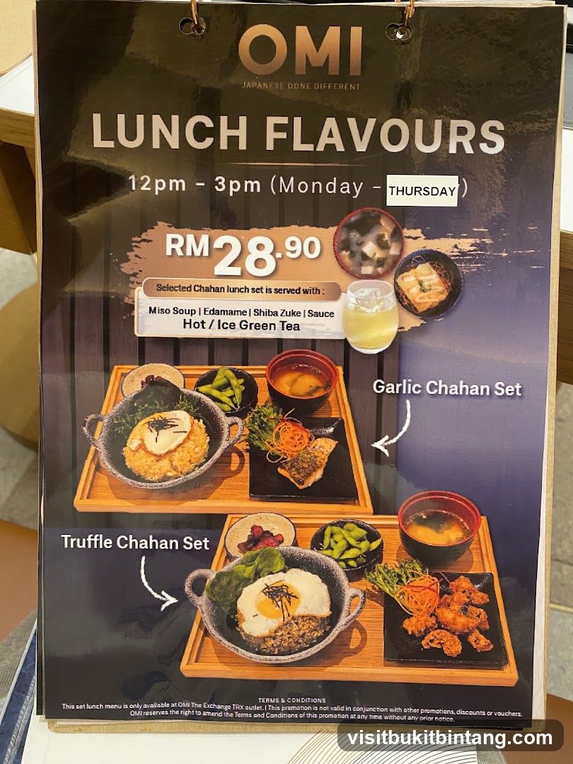 LUNCH FLAVOURS