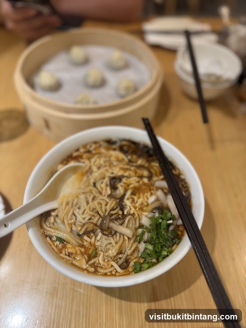 Noodle Soup and Dumplings