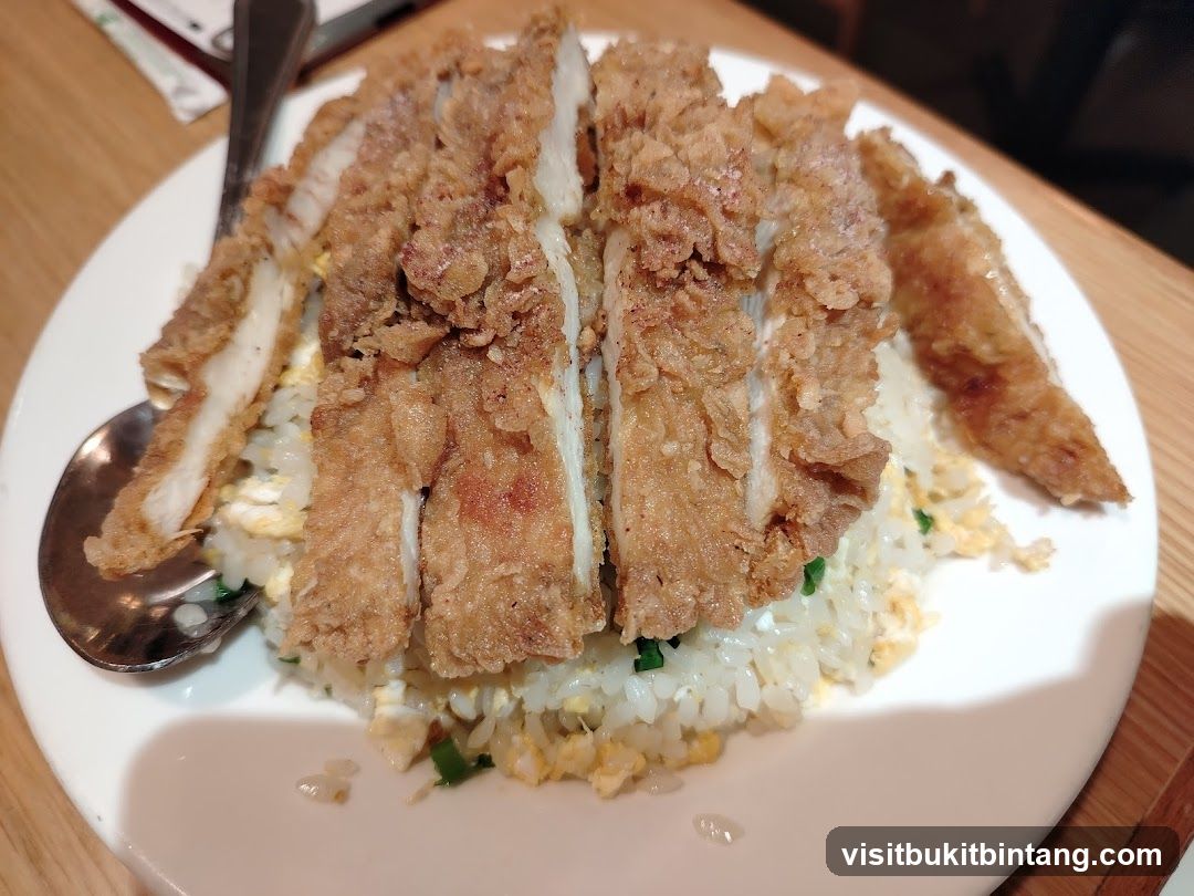 Fried Chicken with Rice