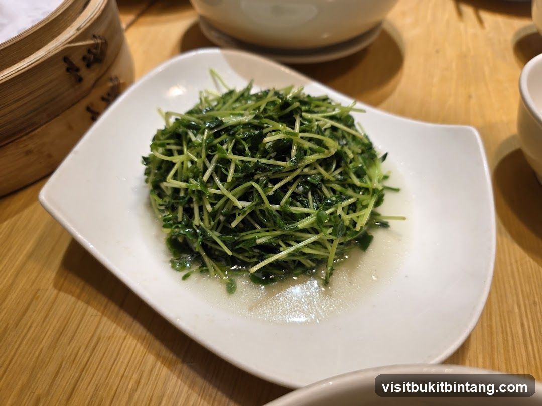 Stir-fried Pea Shoots