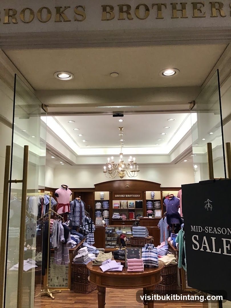 Brooks Brothers @ 1 Utama Shopping Mall