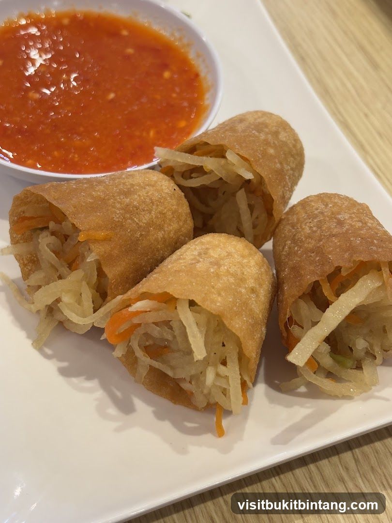Spring Rolls with Dipping Sauce