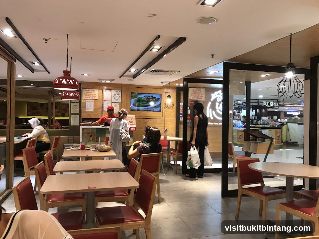 Restaurant Interior with Diners