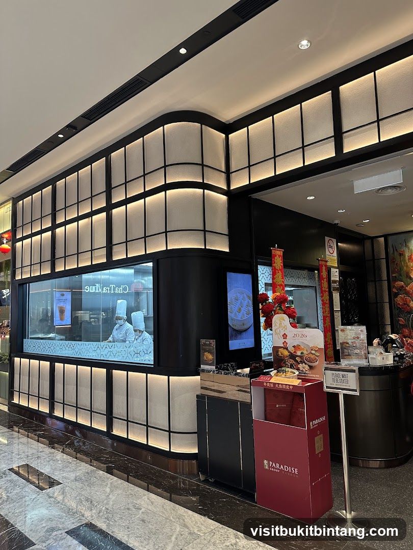 Restaurant Entrance with Chefs Visible