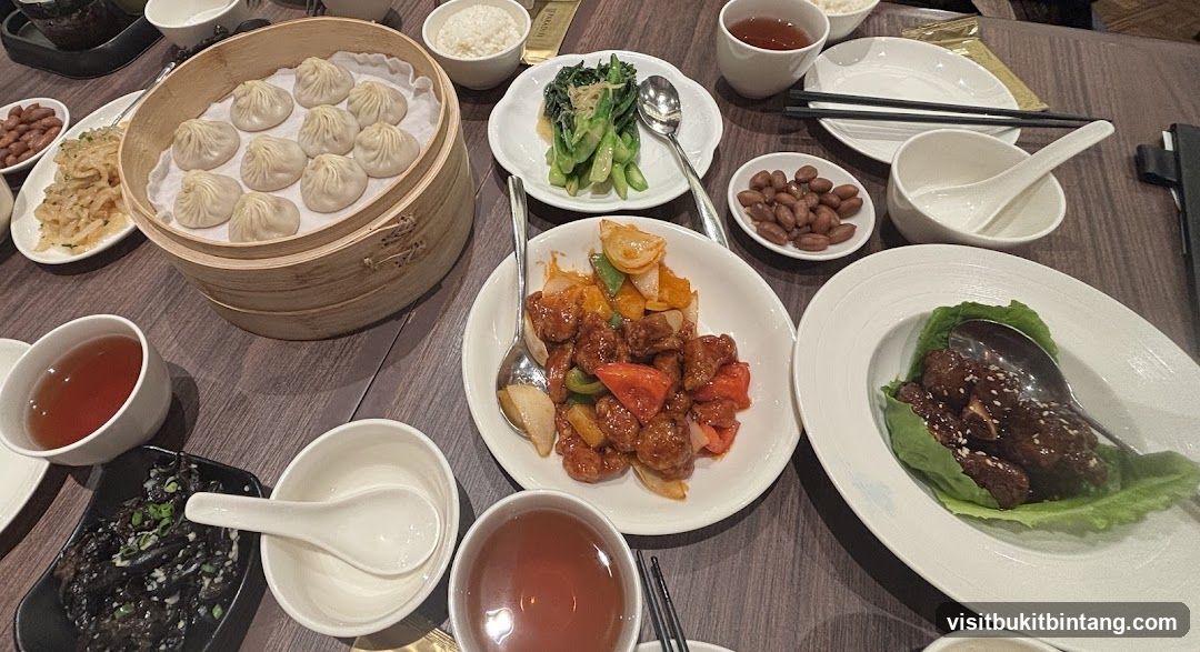 Chinese Food Spread