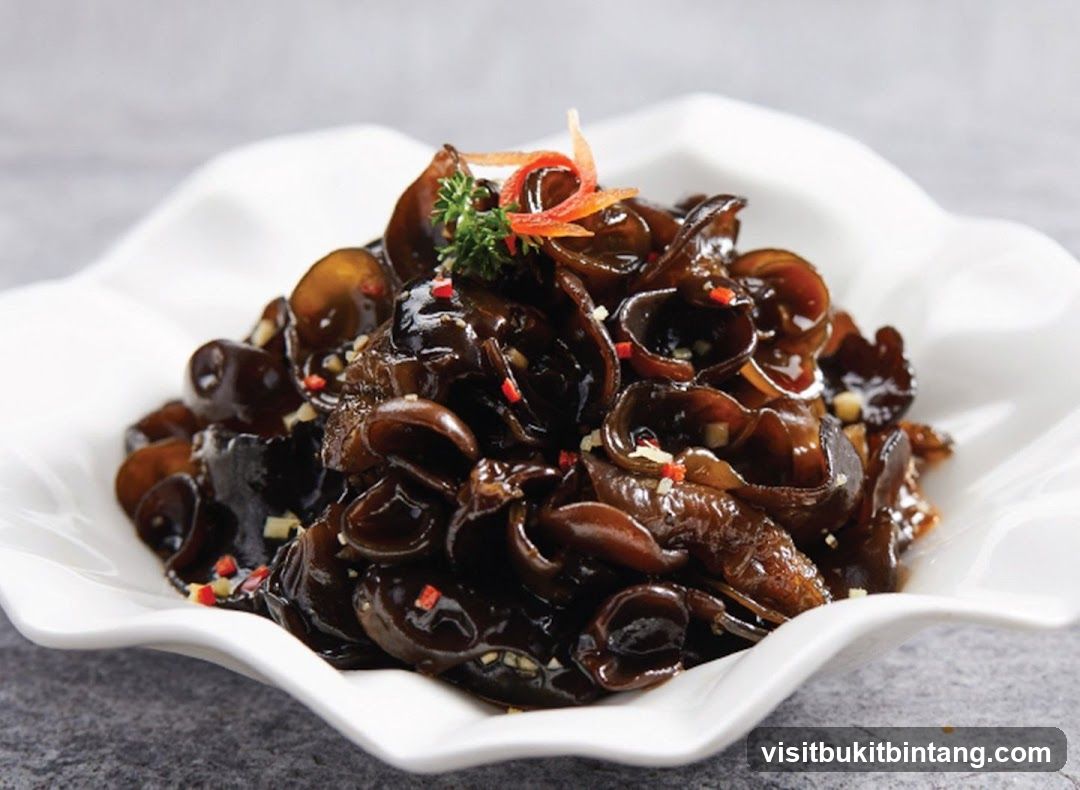Wood Ear Mushroom Salad